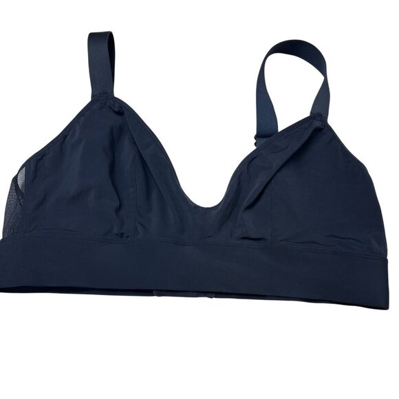 Parade Bra Women’s Size 2 Play Triangle Wireless Bralette Eightball Black 32B - Picture 2 of 7